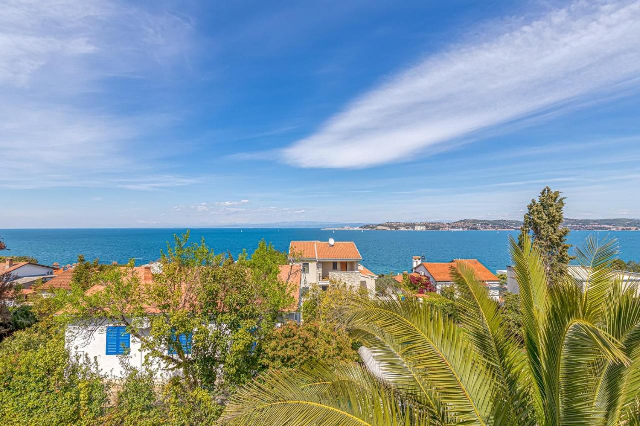 Villa Milena With Pool And Sea View 츠르베니 브르흐 외부 사진